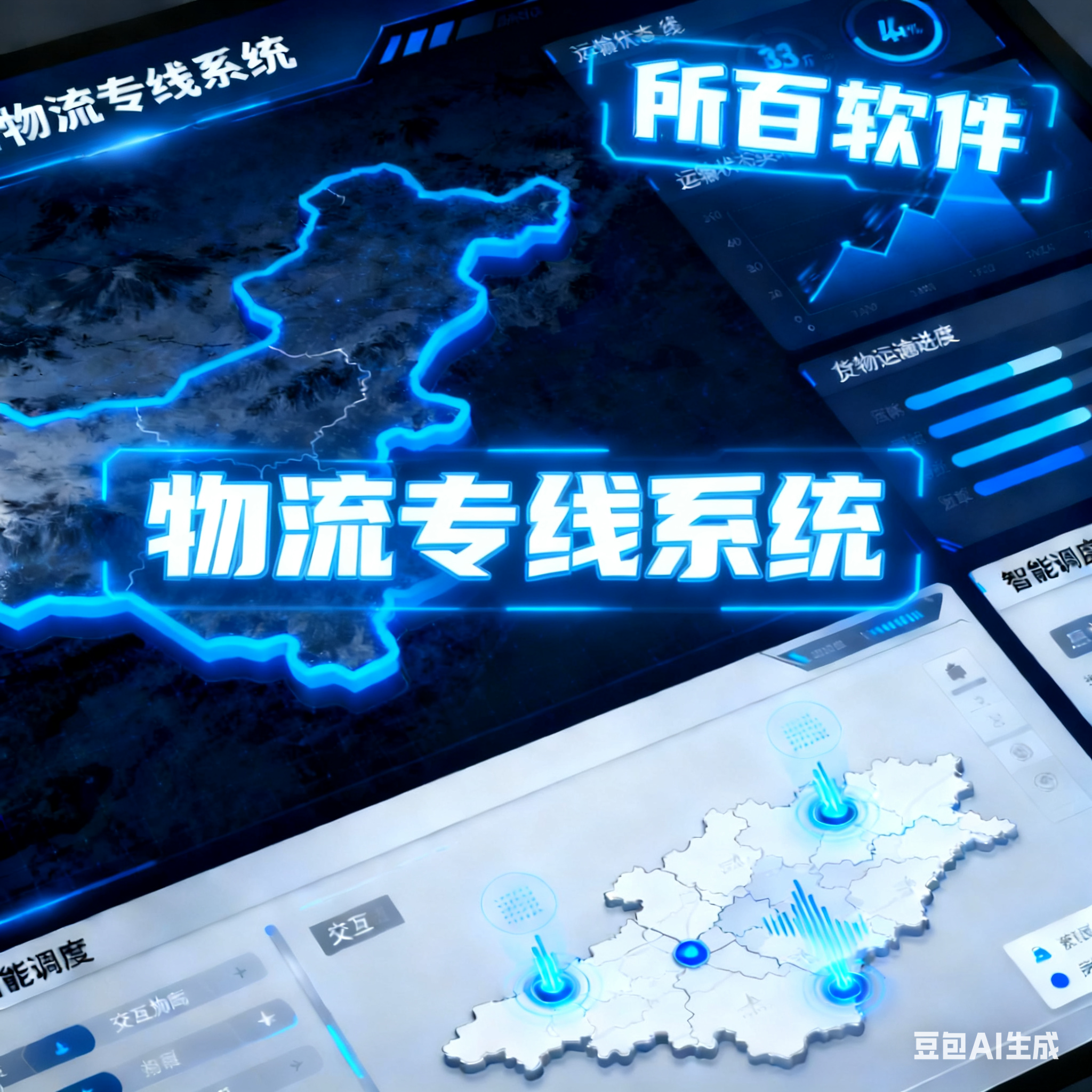 专线物流快递系统软件国内物流小程序客户端下单app仓储配送入库