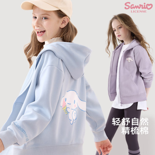 玉桂狗洋气春秋卫衣外套