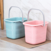 加厚大号水桶塑料长方形手提储水桶家用拖把桶泡脚桶小方桶洗衣桶
