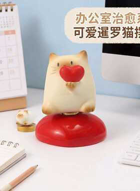 猫猫乐忧转转盲盒办公室治愈系