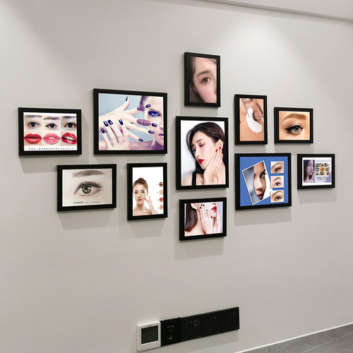 美甲美睫装饰挂画美容院半永久