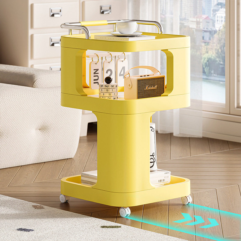 可移动边几小推车置物架免安装多功能收纳架客厅茶几卧室储物柜子,住宅家具,移动边几/推车,淘宝优惠券,粉丝福利购,淘宝优惠卷