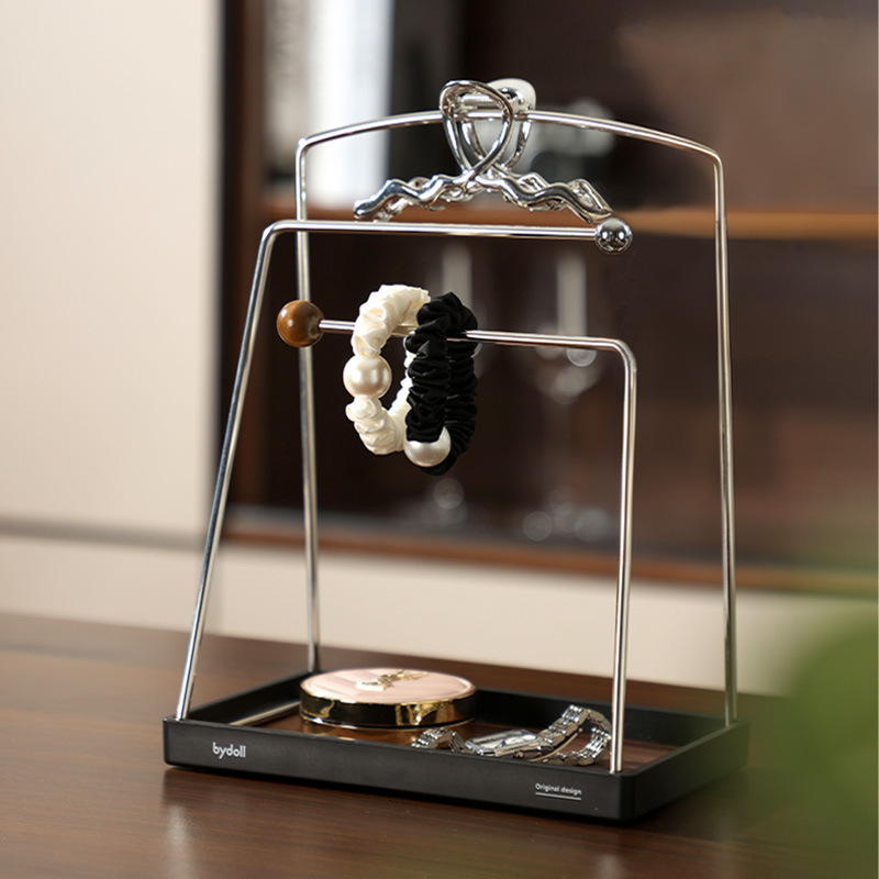 入户玄关置物架高级感收纳托盘