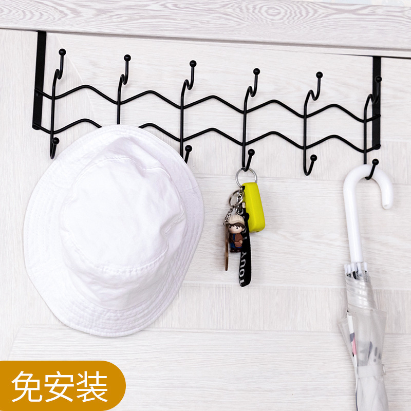 门后挂架墙上玄关挂包免打孔包包