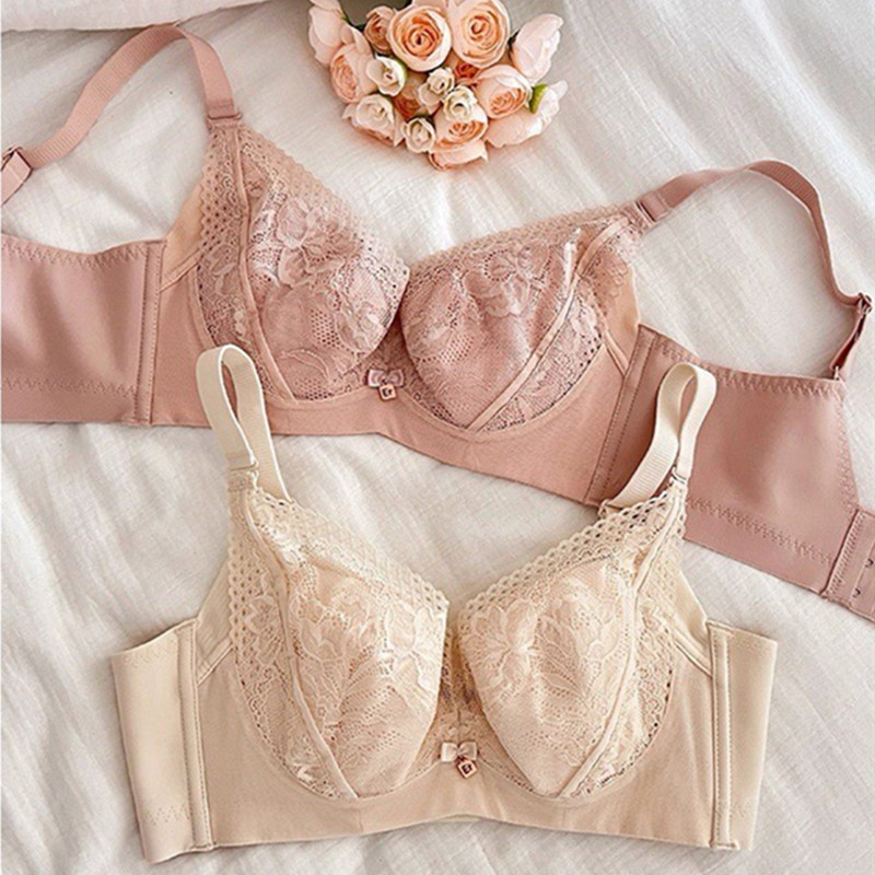 品牌蕾丝薄杯舒适软钢圈文胸罩聚拢调整型收副乳上托女士内衣326