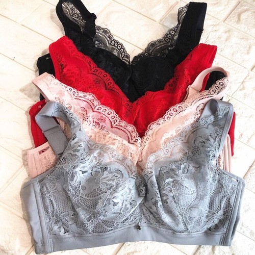 蕾丝纯棉内里兔耳朵薄款舒适无钢圈文胸罩聚拢调整收副女内衣8112