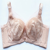 品牌蕾丝薄款 舒适软钢圈文胸罩聚拢调整型收副乳上托女士内衣2006