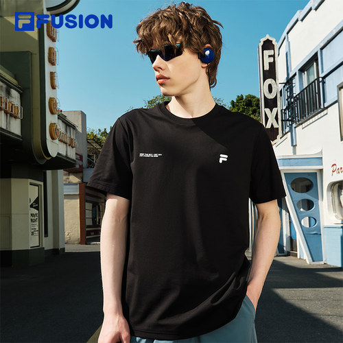 FILAFUSION斐乐潮牌短袖T