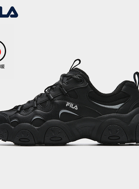 FILA 斐乐官方女鞋FLUID 7 WE老爹鞋2026春季新款猫爪鞋7代加绒版