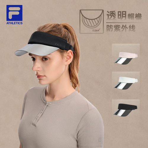 防晒空顶帽|FILA斐乐女子运动帽