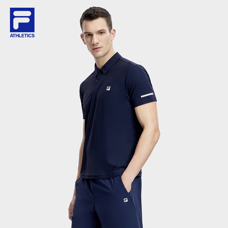 FILA斐乐男子短袖POLO