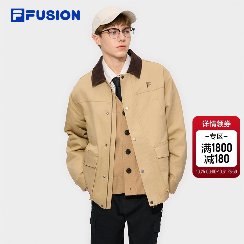 FILAFUSION斐乐男子梭织上衣