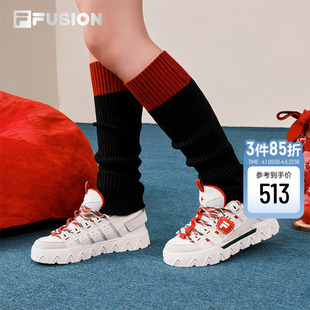 XMAS PISA FUSION斐乐潮牌女鞋 滑板生活鞋 2026春新款 圣诞版 FILA