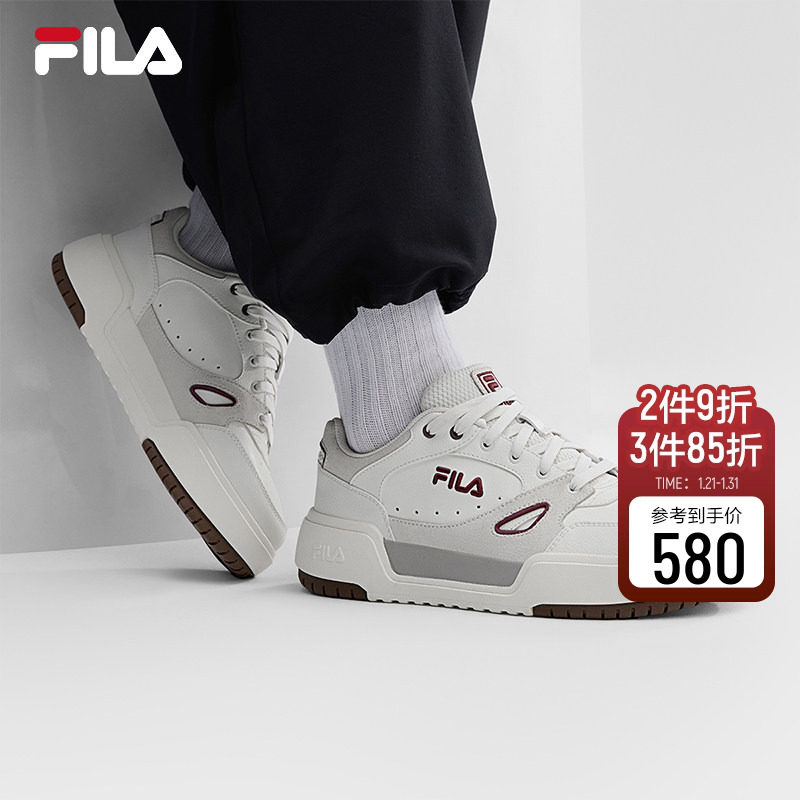 FILA 斐乐官方女鞋CAMPUS 1S板鞋2026春季新款方块鞋1S时尚休闲鞋,运动鞋new,板鞋,淘宝优惠券,粉丝福利购,淘宝优惠卷