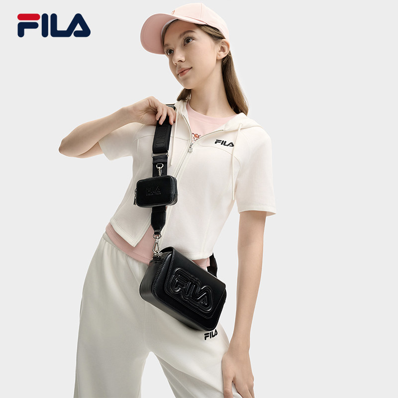 FILA 斐乐官方女包挎包2025夏新款时尚精致休闲小方包单肩斜挎包,运动包/户外包/配件,挎包/拎包/休闲包,淘宝优惠券,粉丝福利购,淘宝优惠卷