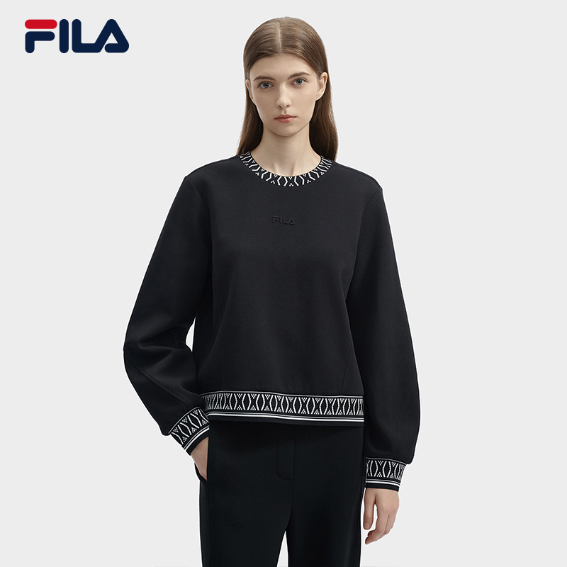 FILA斐乐女士针织套头衫