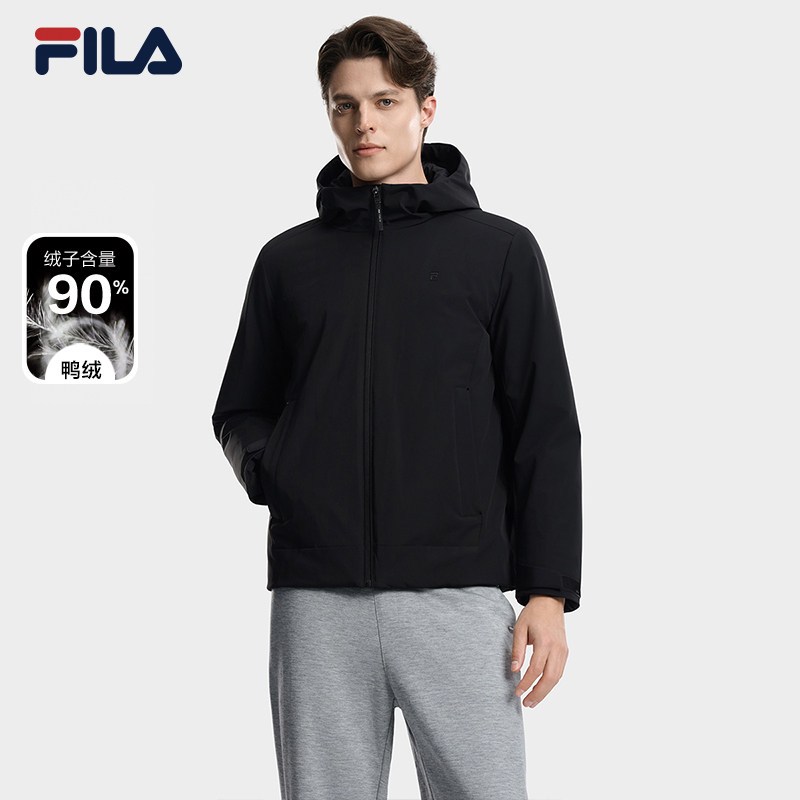 斐乐羽绒服丨FILA男士羽绒服26冬季百搭运动上衣轻薄户外保暖外套