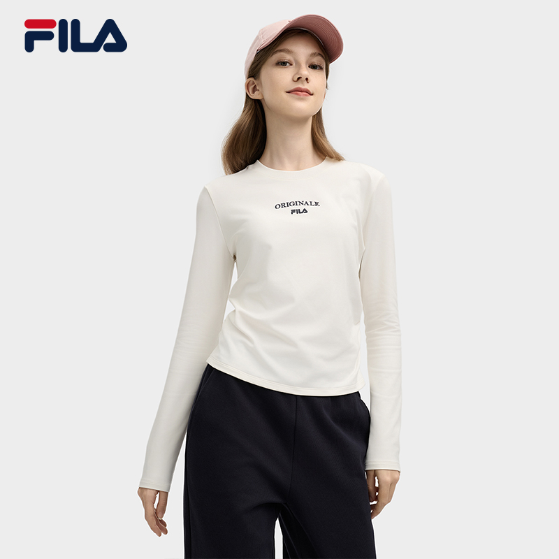 女士针织长袖衫FILA斐乐