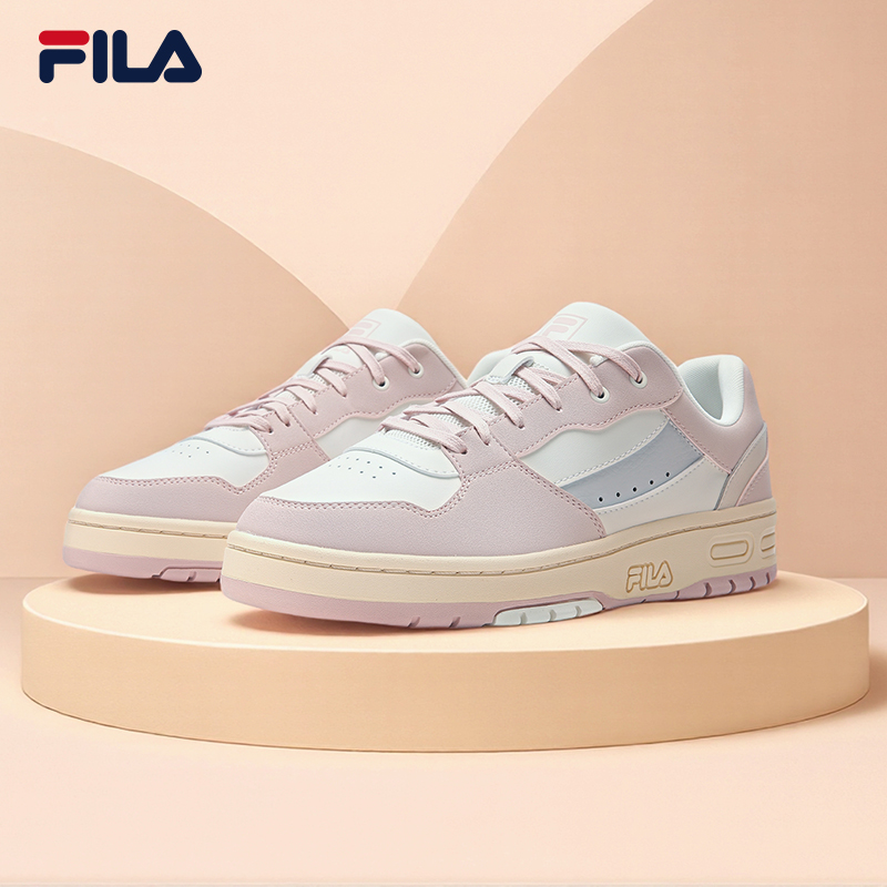 FILA斐乐情侣板鞋复古小白鞋
