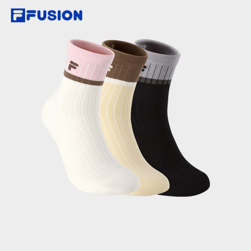FILAFUSION斐乐潮牌中腰袜
