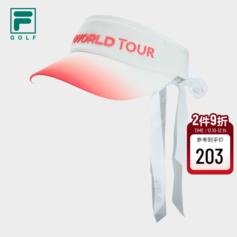 FILA斐乐女子运动空顶帽