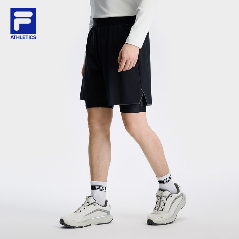 FILA斐乐男子梭织五分裤