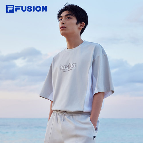 FILAFUSION斐乐男子短袖T