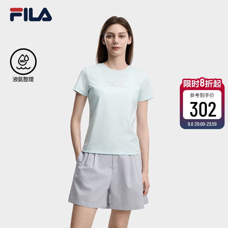 FILA斐乐女子休闲短袖T图片