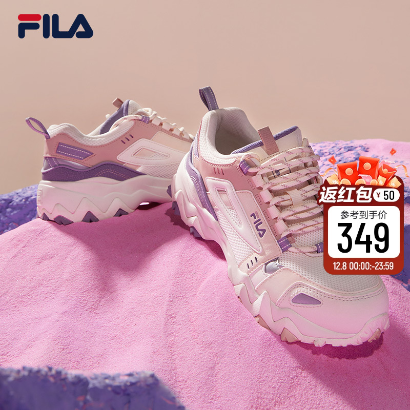 休闲鞋女斐乐厚底老爹鞋跑步鞋