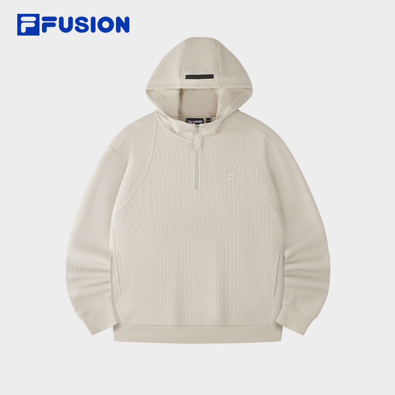 FILAFUSION斐乐男针织连帽上衣