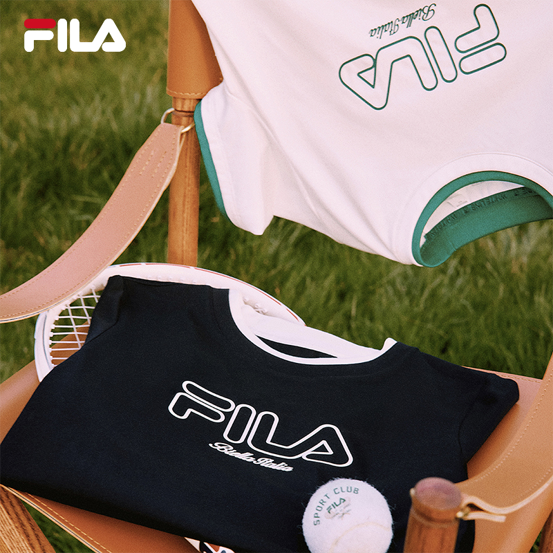 FILA斐乐女子针织短袖衫
