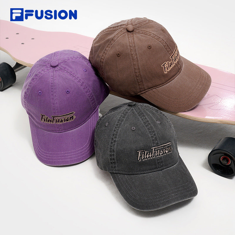 FILA FUSION斐乐潮牌情侣棒球帽冬季新款男女时尚复古鸭舌帽,运动包/户外包/配件,运动帽,淘宝优惠券,粉丝福利购,淘宝优惠卷