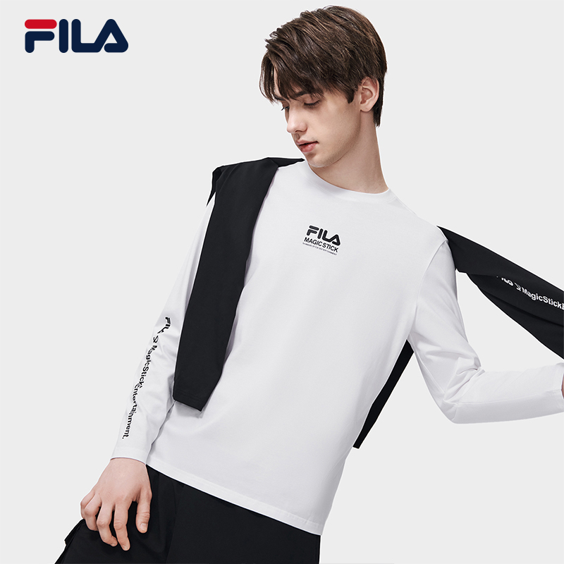 FILA斐乐针织长袖上衣