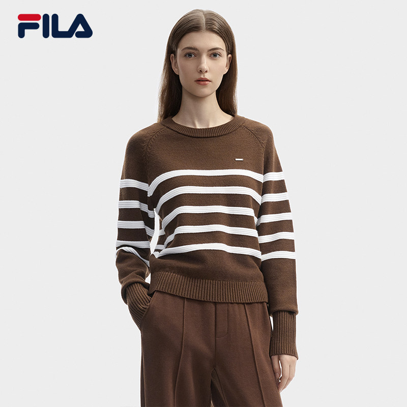 FILA斐乐女子休闲编织衫