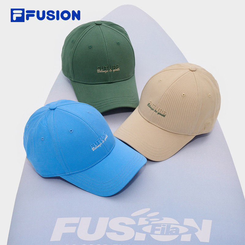 FILA FUSION斐乐潮牌情侣款棒球帽2025夏季新款休闲运动帽遮阳帽,运动包/户外包/配件,运动帽,淘宝优惠券,粉丝福利购,淘宝优惠卷