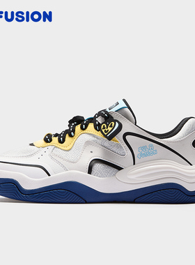 FILA FUSION|Mr Doodle斐乐潮牌KICK 3联名款官方男鞋休闲鞋板鞋