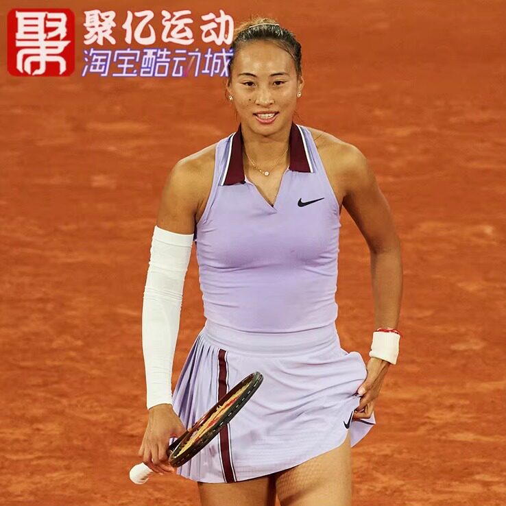 耐克郑钦文同款速干网球半身裙运动背心 FZ6767-619-515 6753-110