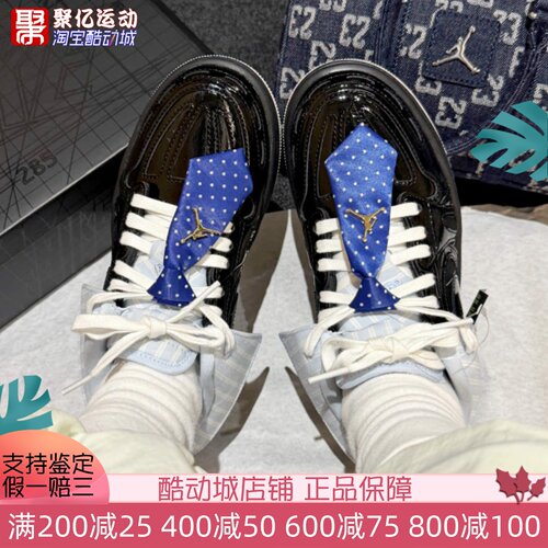 Nike耐克女子2026新款AJ1可拆卸领带复古运动休闲板鞋 IR7554-001