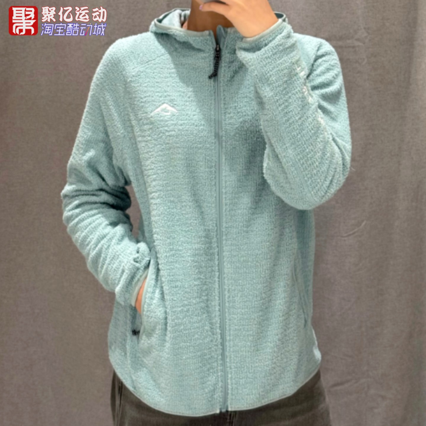 耐克男加绒连帽保暖越野运动夹克