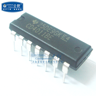 【高科美芯】IC集成电路CD4011BE DIP16直插 四路2输入与非门 逻