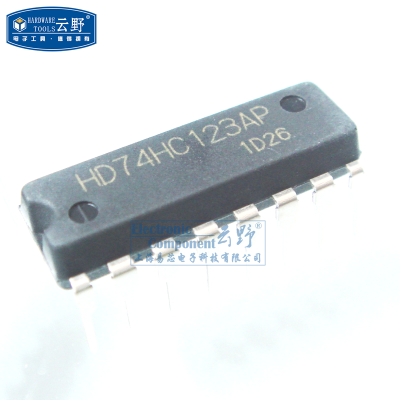 【高科美芯】IC集成电路HD74HC123AP DIP16直插 多谐振荡器 芯片