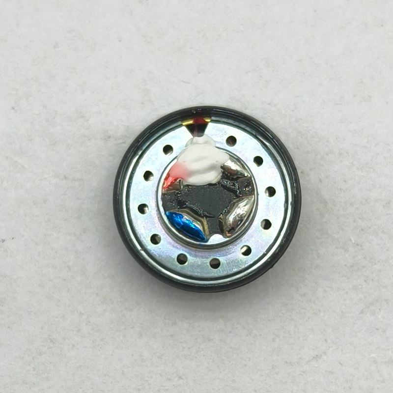 thumbnail for 15.4mm headphone unit speaker ceramic titanium alloy composite diaphragm N52 strong magnetic flat head plug hifi speaker DIY