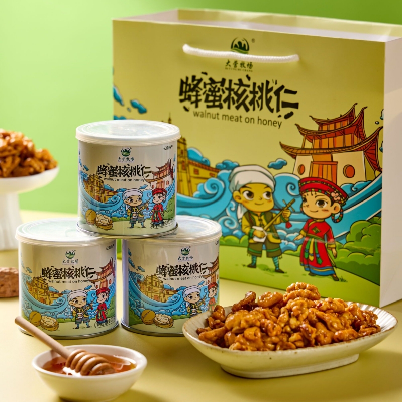 大营牧场蜂蜜核桃仁剥衣