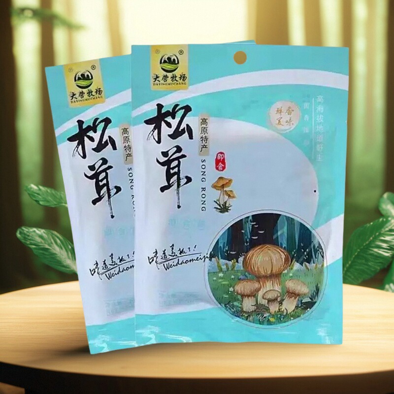 袋云南丽江大理特产松茸