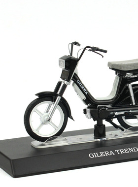 1:18合金摩托车模型 GILERA TREND 仿真电单车自行车收藏摆件车模