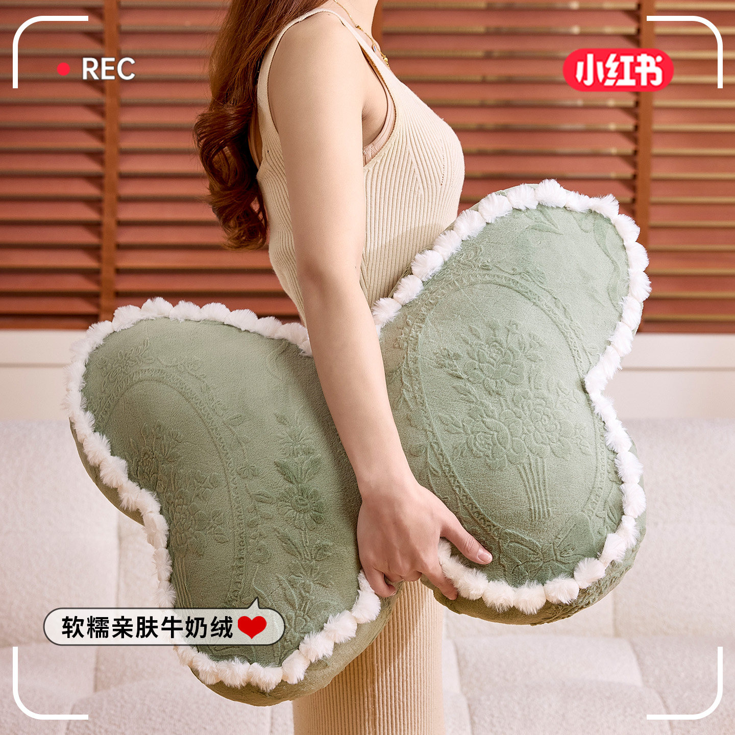 中古风沙发抱枕套含芯