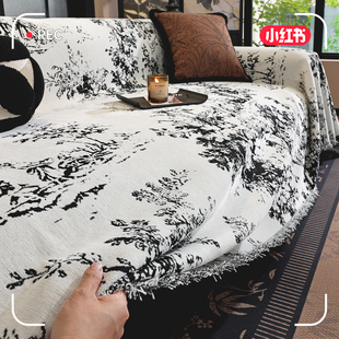骏仔沙发套罩2025款客厅沙发布防猫抓现代轻奢风沙发巾一整张全盖