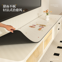 【PVC电视柜垫】玄关鞋台面保护茶几布子餐边柜桌布防水防油免洗