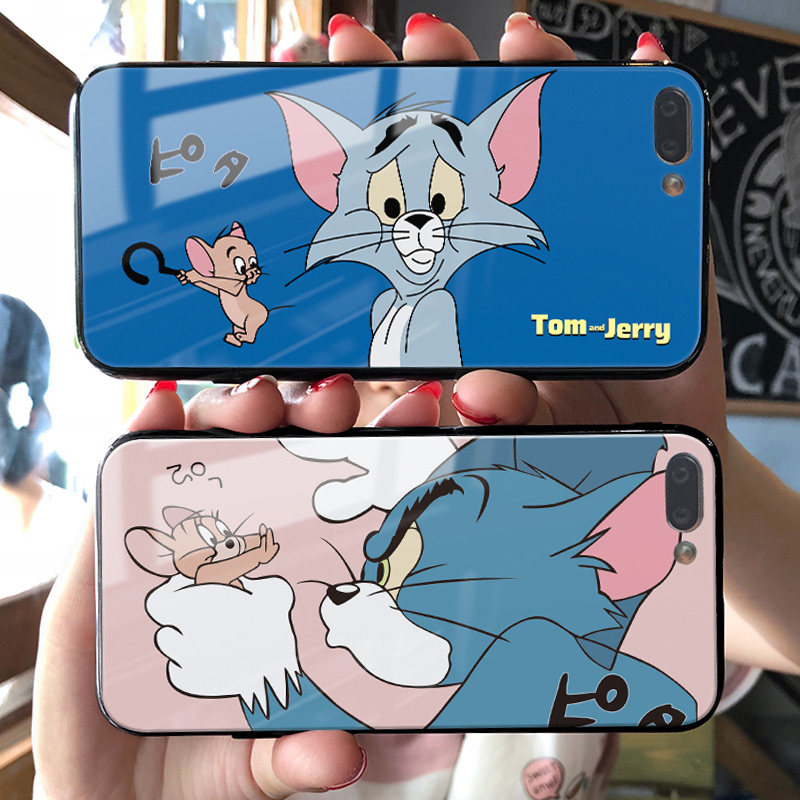 oppor15手机壳趣味沙雕reno5玻璃reno4pro镜面防摔r17卡通r9s男r11女硅胶R15X情侣套plus在类目 3C数码配件, 手机配件, 手机保护套/壳中 - 来自Buy2taobao.com提供专业的淘宝代购服务