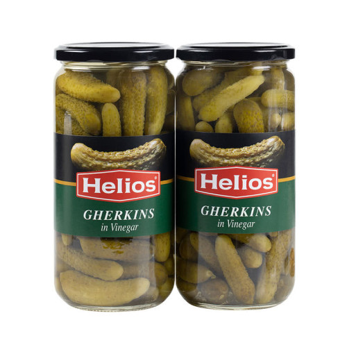 山姆Helios西班牙进口酸黄瓜680g酸脆腌黄瓜酱腌菜清爽解腻680g*2